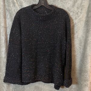 Women's Habitat "Confetti Funnel Neck Pullover" (Style #89056) Size L